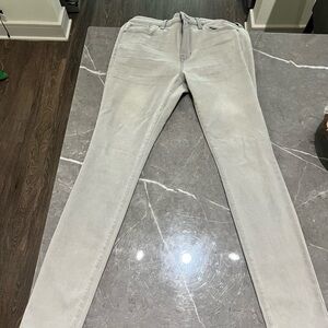 PacSun Gray Stacked Skinny Jeans